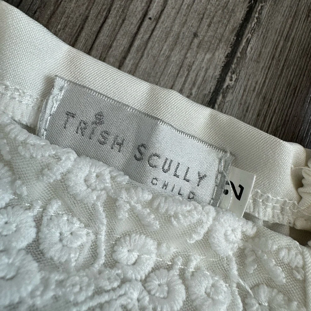 Trish Scully Off White Dress Off Shoulder Baptism Party